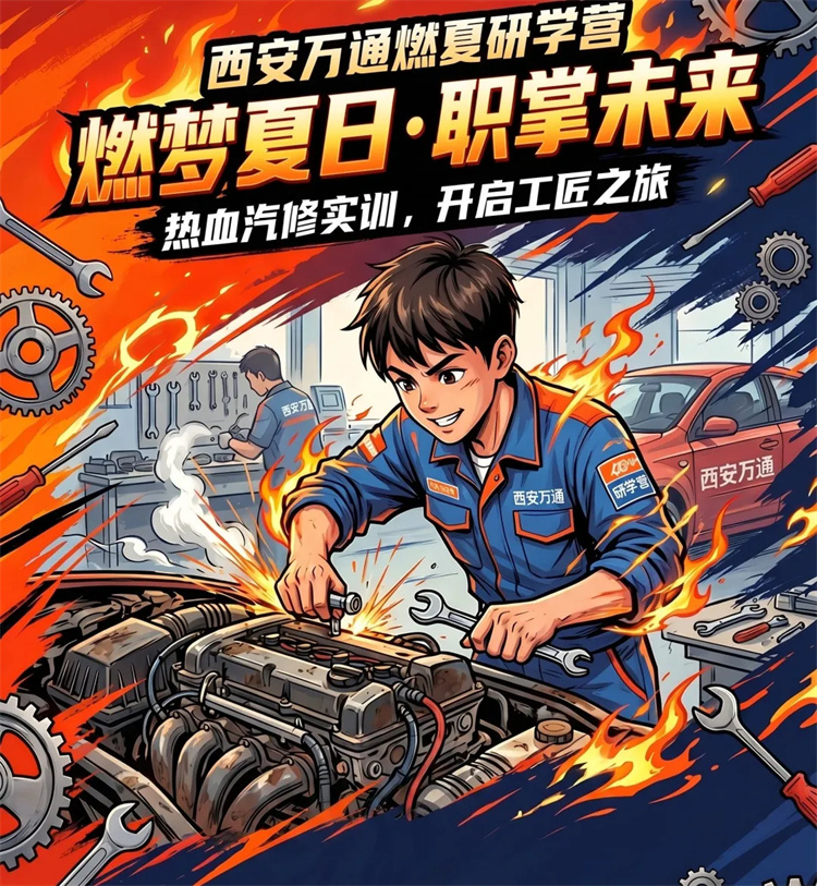 查收邀请函！西安万通“燃夏”研学营，带你解锁N种热血新体验